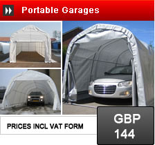 Portable Garages and Garage Shelters - storage solutions for cars