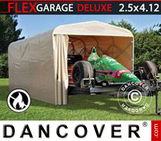 Portable Garage 2.5x4.12x2.15 m, Beige