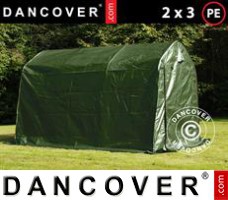 Tenda Garage 2x3x2m PE, Verde