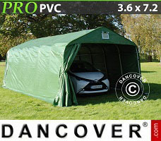 Tenda Garage 3,6x7,2x2,7m PVC, verde