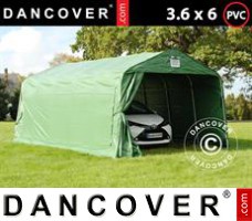 Tenda Garage 3,6x6x2,68m PVC, Verde