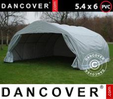 Tenda Garage 5,4x6x2,9m PVC, Grigio