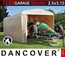 Tenda Garage 2,5x5,15x2,15m, Beige