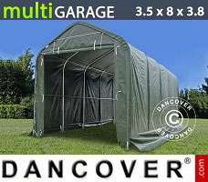 Tenda Garage 3,5x8x3x3,8m, Verde