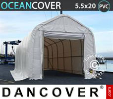 Tenda Garage 5,5x20x4,1x5,3m PVC