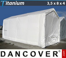 Tenda Garage 3,5x8x3x4m, Bianco
