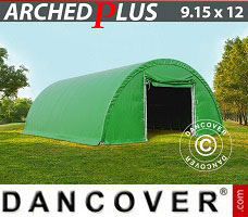 Tenda Garage 9,15x12x4,5m PVC, Verde