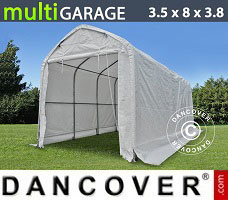 Tenda Garage 3,5x8x3x3,8m, Bianco